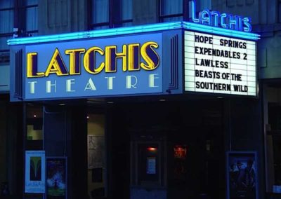 Latchis Theater sign by Wagner Signs in Brattleboro, VT 05301