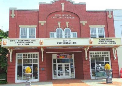 Edna Boykin Cultural Center marquee by Wagner Sign in Wilson, NC 27893