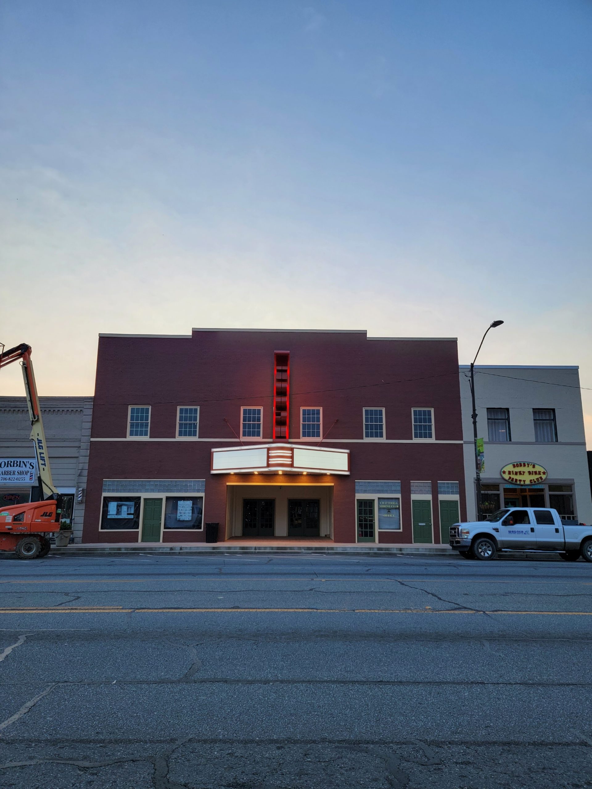 Tooga theatre marquee | Marquee signs by Wagner Electric Sign Co. in Elyria, OH