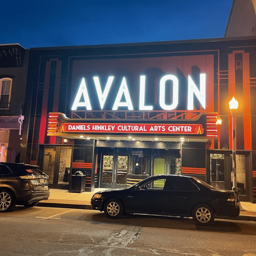 Marquee Restoration by Wagner Electric Sign Co. for the Avalon Theatre in Marysville, OH