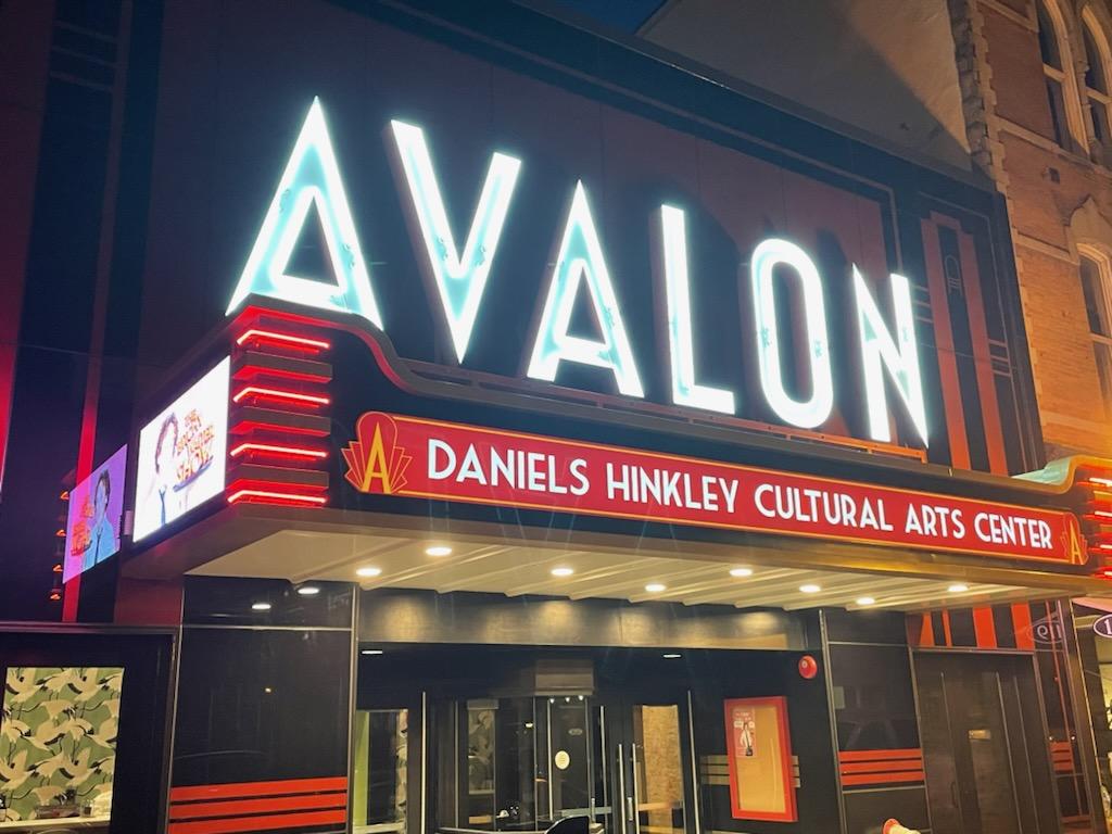 Electric Sign for Avalon Theatre located in Marysville, OH | Wagner Electric Sign Co. in Elyria, OH