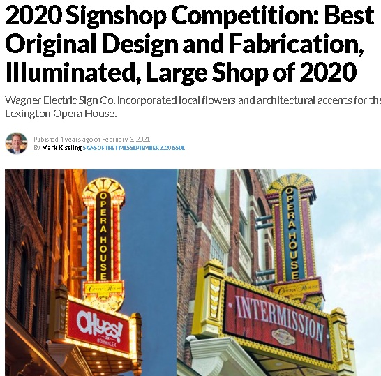 2020 First Place